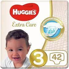 Huggies Extra Care Gold 42'S Size 3